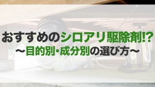 シロアリ駆除剤のおすすめ10選!種類や選び方