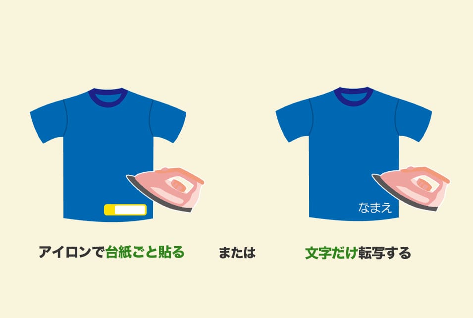 お名前シールおすすめ15選 衣類 アイロン 小学校 保育園 Jbr